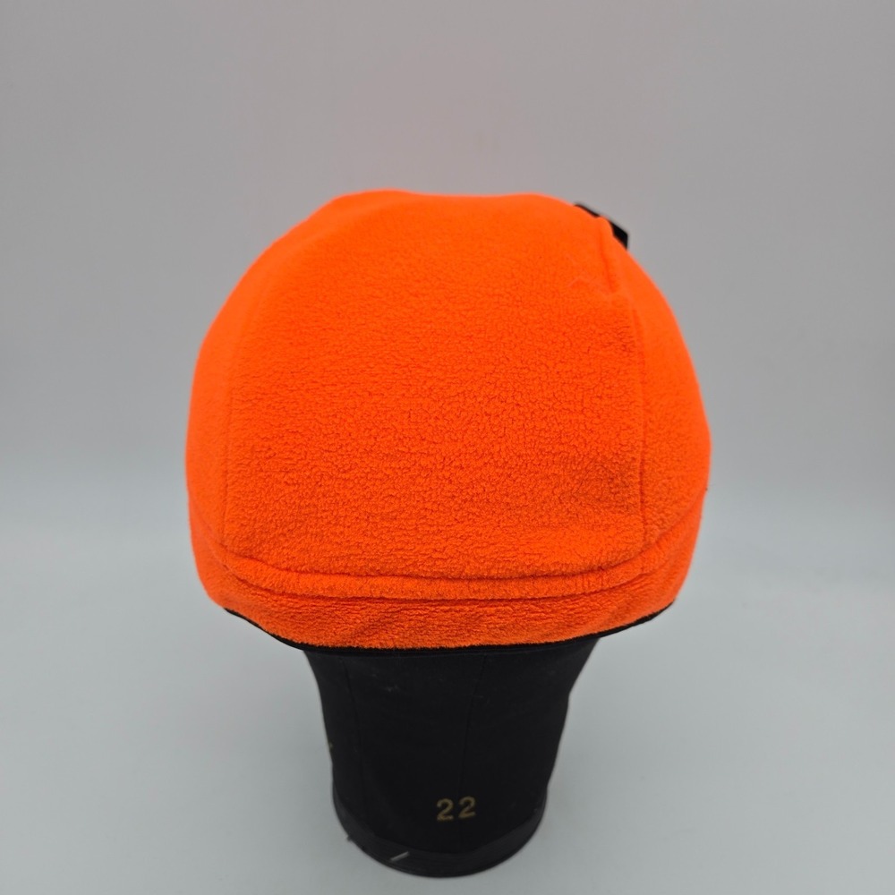 Huntworth Beanie Cap Skull Hat Hunting Blaze Safety Orange Reversible Stretch - Picture 6 of 10
